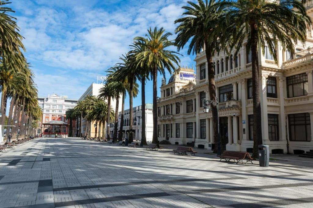 Galeria En La Marina Lägenhet A Coruña Exteriör bild